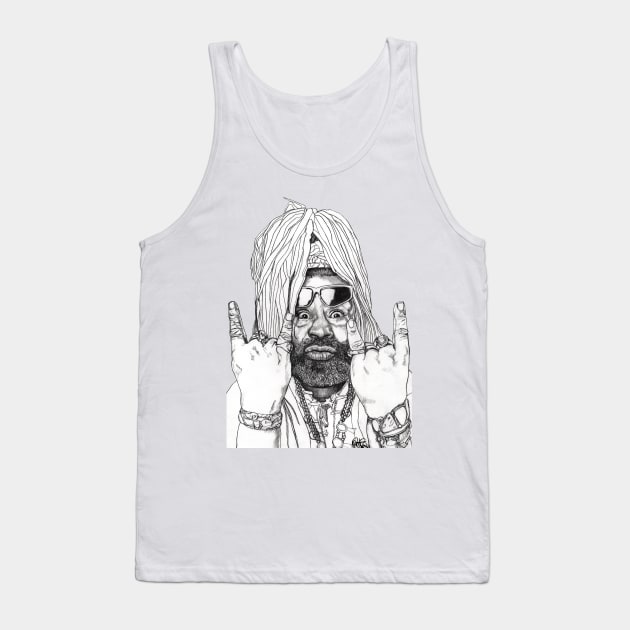 George Clinton Tank Top by paulnelsonesch